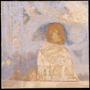 The Look, ca. 1910 av Odilon Redon