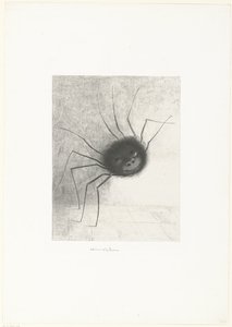 Edderkoppen av Odilon Redon