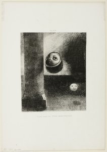 Det var også embryonale vesener, plate 4 av 6 av Odilon Redon