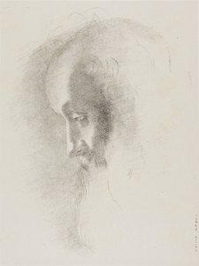 Til alderdom, plate 1 av 6 av Odilon Redon