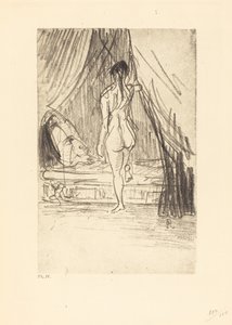 Volupte, Fantome Elastique! (Glede, elastisk fantom!) av Odilon Redon