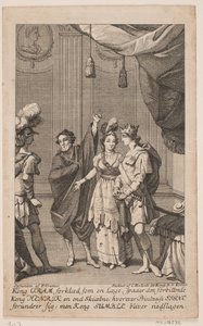 Illustrasjon for NK Bredal, "Gram og Signe"