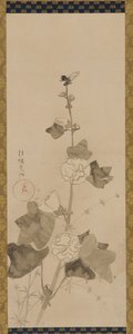 Stokroser, Edo-perioden, slutten av 1600-tallet - begynnelsen av 1700-tallet. av Ogata Korin
