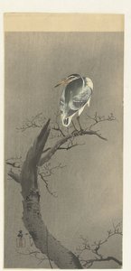 kvakk på tak av Ohara Koson