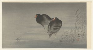 To maurhøner av Ohara Koson