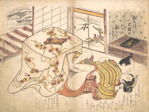 Soveromsscene, ca. 1739., ca. 1739.