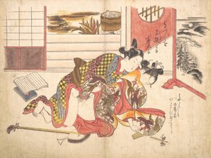 Soveromsscene, ca. 1739., ca. 1739.