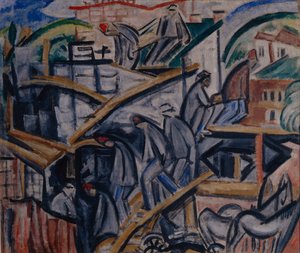 Bygger nytt hus, 1913
