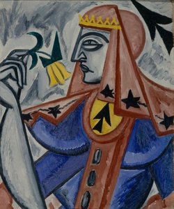 Spardame, 1913-1914 av Olga Rozanova