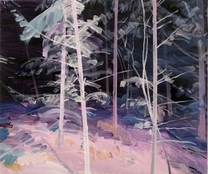 Schwarzwald 1 ,2017 (akryl på lerret)