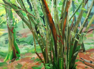 Forest 8 le-9-janvier-2015 ,2015 (akryl på lerret)