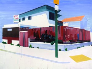 Klnd 6, 2015 (akryl på lerret) av Olivier Morel