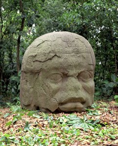 Colossal Head 26, førklassisk periode av Olmec