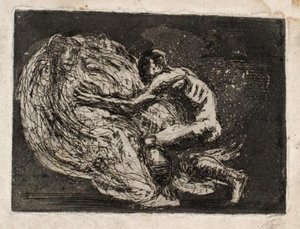 Ixion omfavner skyen av Oluf Hartmann