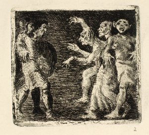 Macbeth og Hexene av Oluf Hartmann