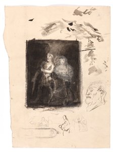 Studie for "Diogenes" av Oluf Hartmann