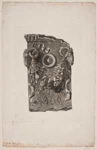 Gammelt arkitekturfragment av Oluf Olufsen Bagge