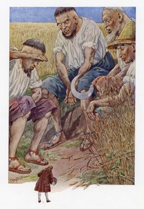 Illustrasjon for Gullivers Travels av Onfray de Breville Job