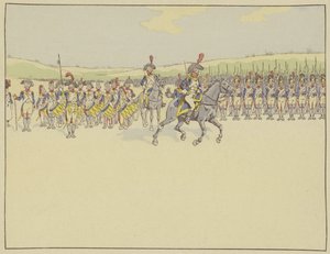 Napoleon blir utnevnt til sjef for den franske hæren i Italia, 23. februar 1796 av Onfray de Breville Job