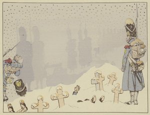 Slaget ved Eylau, den blodigste av Napoleons seire, 8. februar 1807