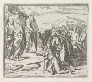 Moses viser lovens tabeller Malerier i Raphaels Loggia (serietittel)