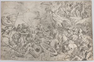Krysset av Rødehavet, 1583., 1583. av Orazio Farinati
