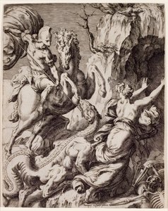 St. George av Orazio de Sanctis