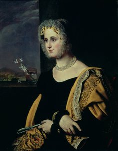 Portrett av Ekaterina Avdulina, hennes Yakovleva (1788-1832) 1822-23