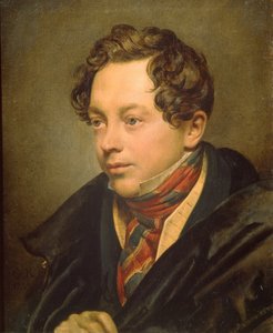 Portrett av kunstneren Pyotr Basin 1794-1881, 1829 av Orest Adamovich Kiprensky