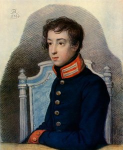 Portrett av Alexandr Pavlovich Bakunin, 1813, 1965.