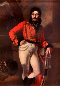 Portrett av Denis Davydov, c1811, 1939.