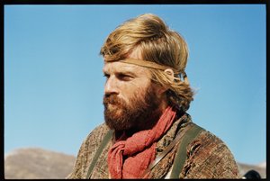 Robert Redford på settet, 