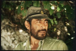 Toshiro Mifune på settet til 