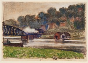 Harlem River, 21. JANUAR 1903.