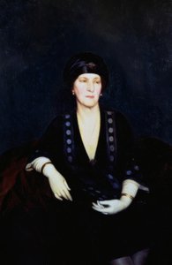 Portrett av Alaide Banti av Oscar Ghiglia