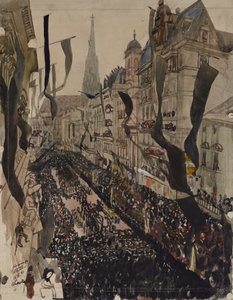 Begravelse av borgermesteren i Wien Dr. Karl Lueger