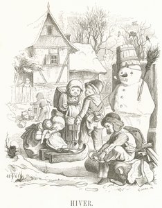 H: Vinter av Oskar Pletsch