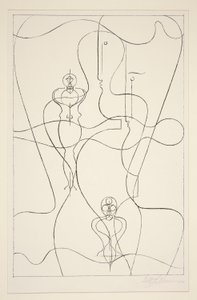 Abstraksjon av Oskar Schlemmer