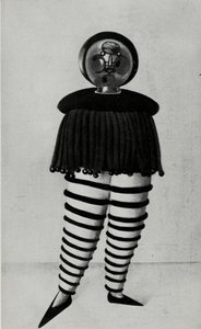 Fra Scenen på Bauhaus Scenen på Bauhaus, 1925. av Oskar Schlemmer