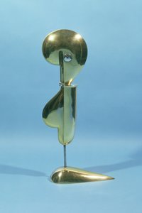 Grotesk abstrakt figur, 1923 (bronse)