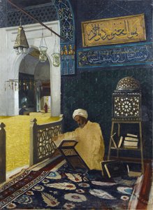 Koranresitering - Osman Hamdi Bey på Peinture av Osman Hamdi Bey