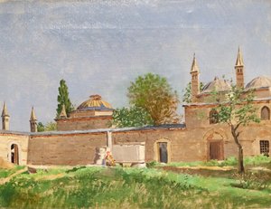 Shepherd Mustafa Pasa-komplekset i Gebze av Osman Hamdi Bey