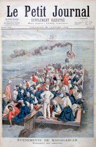 Hendelser på Madagaskar: Repatrieringen av franske tropper, 1896 av Oswaldo Tofani
