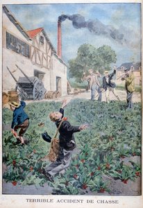 Jaktulykke, 1900 av Oswaldo Tofani