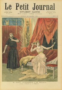 Mademoiselle Sibyl Sanderson (1865-1903) og Monsieur Jean Francois Delmas (1861-1933) i 