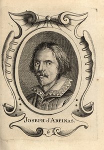 Giuseppe Cesari , italiensk manneristmaler. av Ottavio (after) Leoni