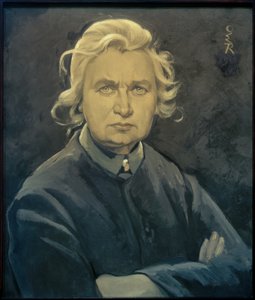 Ottilie W. Roederstein / selvportrett 1926
