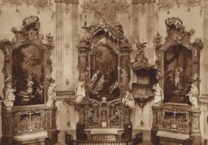 Kloster-kirken i Ettal, Sidealtere