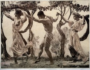 Dansen (etsing)