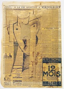 Leder, 1913-1914 av Otto Gutfreund